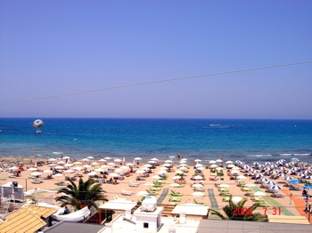 Smaragdine Beach Hotel Strand