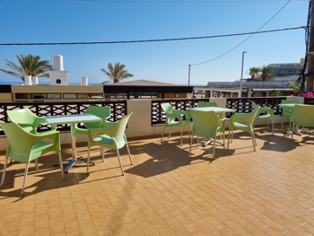 Smaragdine Beach Hotel Terasse